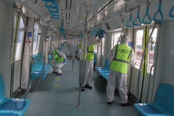 (Özel) Yüksek Hızlı Trenler Ve Marmaray Vagonları Her Gün Dezenfekte Ediliyor
