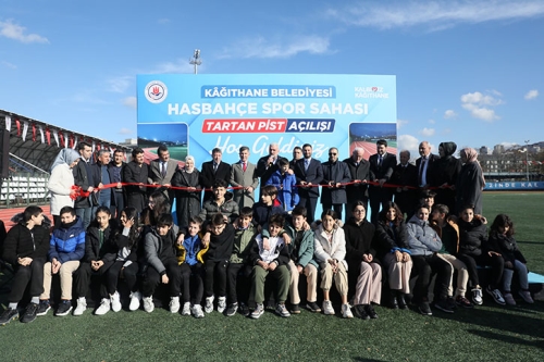 7 KULVARLI TARTAN PİST HASBAHÇE'DE SPORSEVERLERLE BULUŞTU