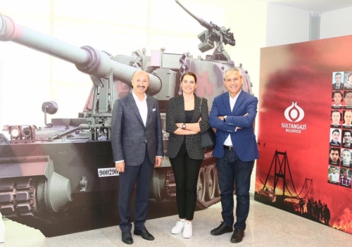 Abbas Güçlü, Altunay’ı Makamında Ziyaret Etti