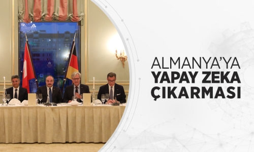 ALMANYA'YA YAPAY ZEKA ÇIKARMASI