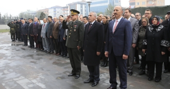 Atatürk Vefatının 77. Yılında Törenlerle Anıldı