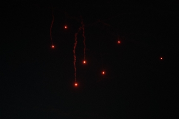 Başakşehir - Galatasaray Maçında Sahaya Dışarıdan Yanıcı Madde Atıldı
