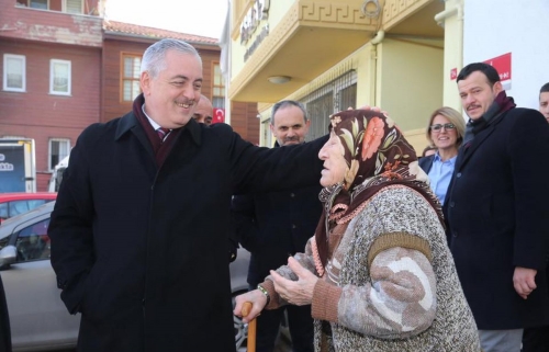 Başkan Remzi Aydın'dan mahalle ziyaretleri