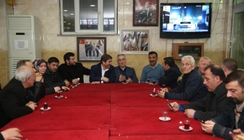 Başkan Aydın, Esnaf Ziyaretlerini Sürdürüyor