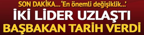 Başkanlık teklifinde uzlaşma... Yıldırım ve Bahçeli açıklama yaptı