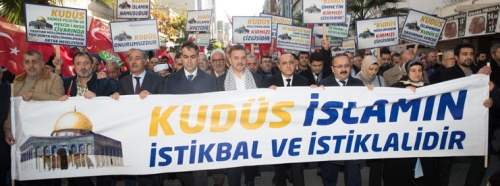 Binlerce Gaziosmanpaşalı Kudüs İçin Tek Yürek Oldu