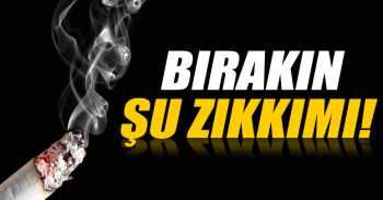 Bırakın şu zıkkımı