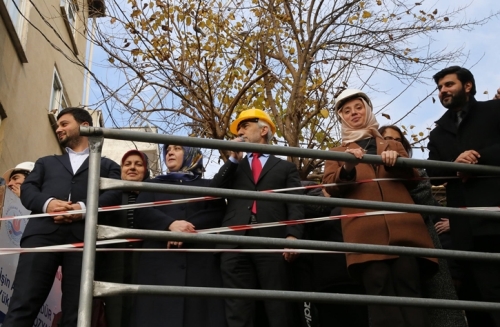 BUYRU SOKAK YOLUNUN TEMELİ ATILDI