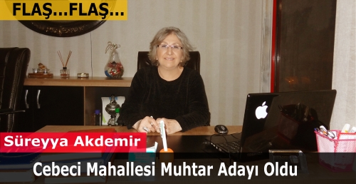 Cebeci Mahallesi Muhtar Adayı Oldu