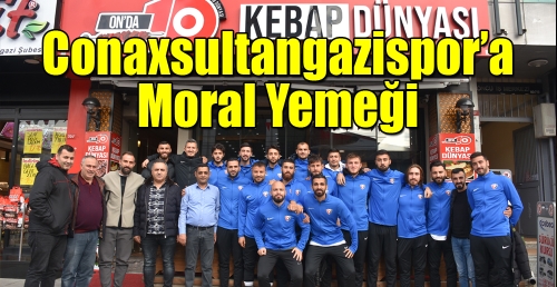 Conaxsultangazispor’a Moral Yemeği