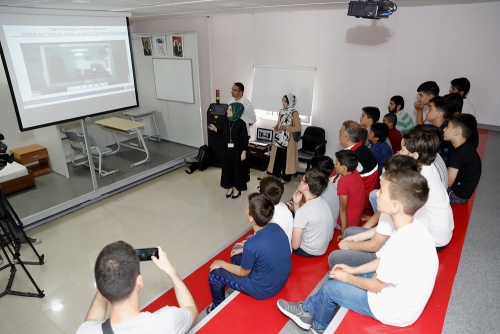 Deprem Eğitim Parkı'nda  simülasyon destekli eğitim