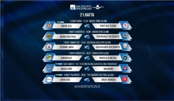 Efeler Ligi’Nde 21. Hafta Heyecanı
