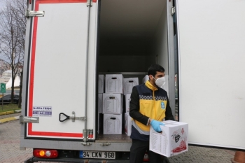 Eyüpsultan Belediyesinin Gıda Kolisi Yardımı 22 Bine Ulaştı
