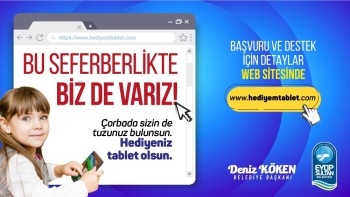 Eyüpsultan’Da Hediyem Tablet Kampanyası
