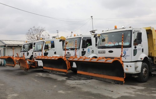 Eyüpsultan'da kar yağışı için hazırlıklar tamamlandı