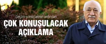 Fethullah Gülen'den seçim sonuçları için olay yorum