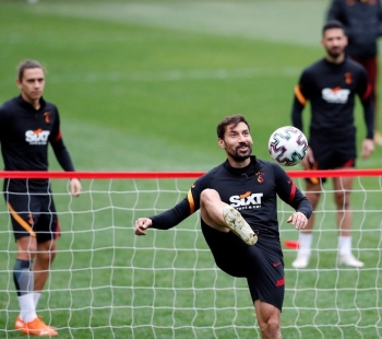 Galatasaray, Kayserispor Hazırlıklarını Sürdürdü
