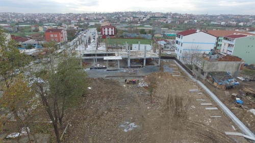 İmrahor Meydan Düzenleme Çalışması Devam Ediyor