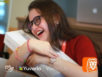 Ing’Den Görme Engelli Öğrencilere Akıllı Baston Desteği
