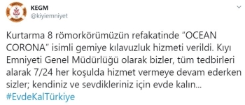 İstanbul Boğazı’Ndan Korona İsimli Gemi Geçti
