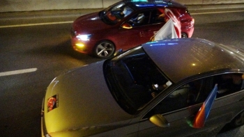 İstanbul’Da Yüzlerce Araçla Azerbaycan’A Destek Konvoyu
