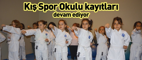 Kış Spor Okulu Kayıtları Başladı