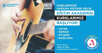 Küçükçekmece Belediyesi Eğitim Akademisi Kursları Başlıyor
