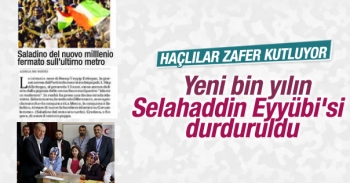 La Repubblica: Selahaddin Eyyübi durduruldu