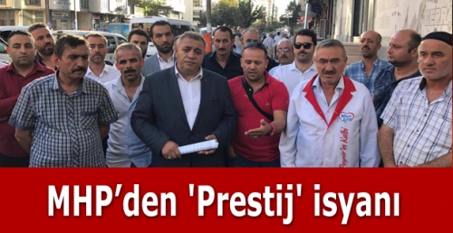 MHP’den 'Prestij' isyanı