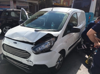 Pendik’Te Trafik Kazası: 1 Yaralı
