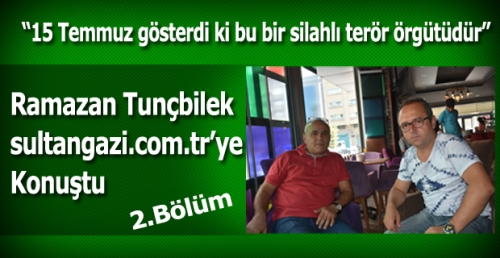 Ramazan Tunçbilek İle Yaptığımız Röportajın 2.Bölümü