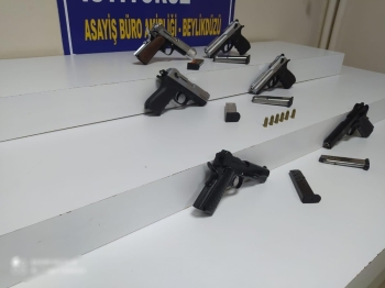 Sosyal Medya Üzerinden Silah Ticareti Yapan Şahıs Yakalandı
