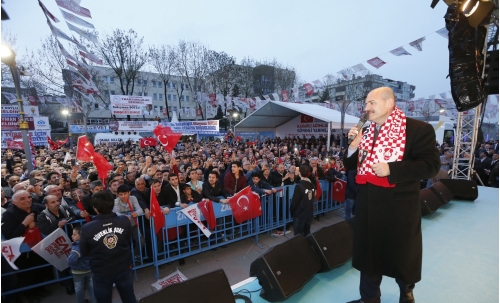 Soylu, Sultangazi’de Halka Seslendi