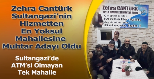 Sultangazi’de ATM’si Olmayan Tek Mahalle