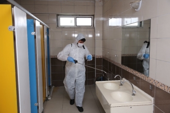 Ümraniye’Deki Tüm Okullar Dezenfekte Edildi
