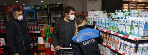 Zabıta ekiplerinden KDV indirimi denetimi