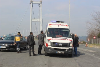 (Özel) 15 Temmuz Şehitler Köprüsü’Nde “Özel” Ambulans Denetimi
