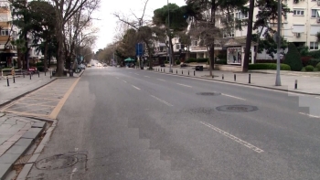 (Özel) Bağdat Caddesi Adeta Hayalet Caddeye Döndü
