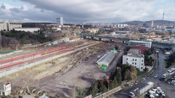 (Özel) Rayların Altından Çıkan Tarihi Dev Liman Şehri Havadan Görüntülendi
