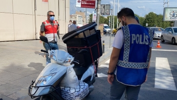 (Özel) Taksim’De Uygulamada Polisi Şoke Eden Görüntü
