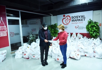 ‘Sosyal Market’Te “Sosyal Mesafe” Düzenlemesi
