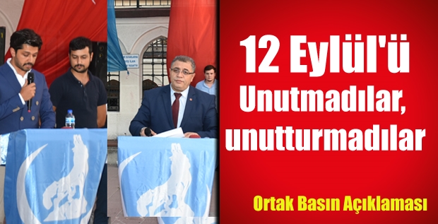 12 Eylül'ü Unutmadılar,Unutturmadılar