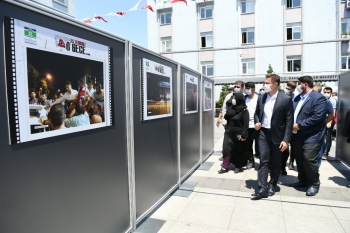 15 Temmuz’Da Tankın Ezdiği Otomobil Bahçelievler’De Sergilendi
