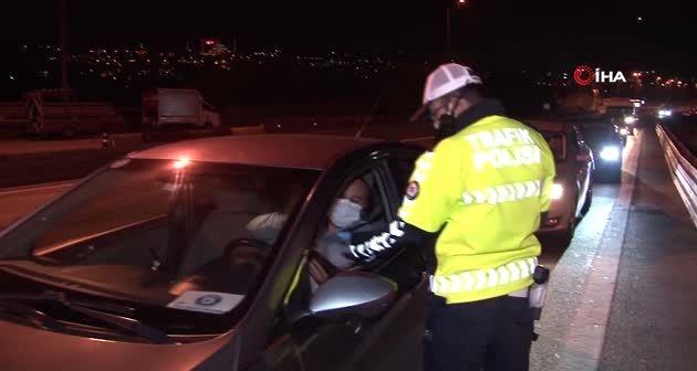 15 Temmuz Şehitler Köprüsü’Nde Polis Ekipleri Denetime Başladı