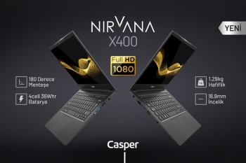 180 Derece Açılan Casper Nirvana X400 Piyasaya Çıktı
