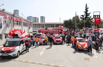 19 Mayıs Atatürk’Ü Anma Gençlik Ve Spor Bayramı Coşkusu Kartal’In Sokaklarına Taştı
