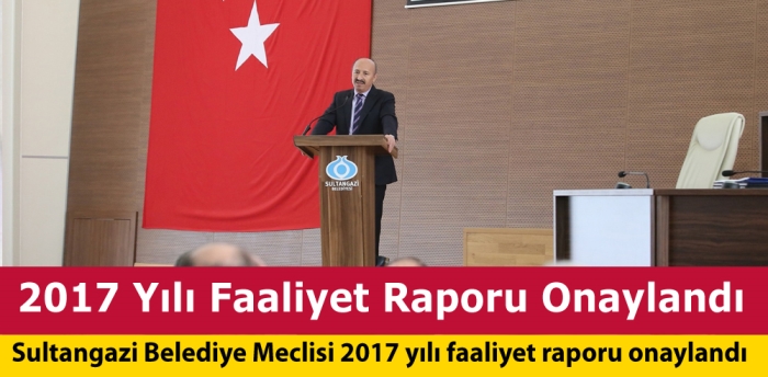 2017 Yılı Faaliyet Raporu Onaylandı