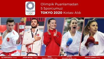 5 Milli Karateci, Olimpik Puanlama İle Tokyo Kotası Aldı
