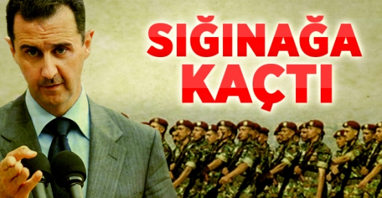 İsrail: Esad Sığınağa Kaçtı