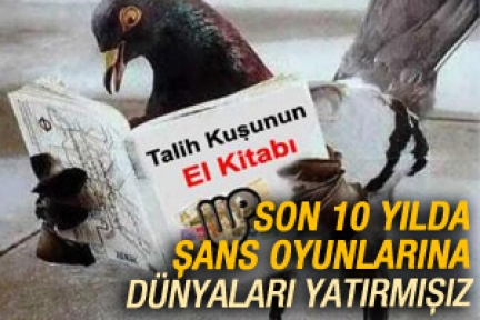 Türkiye şans oyunlarına dünyaları yatırmış